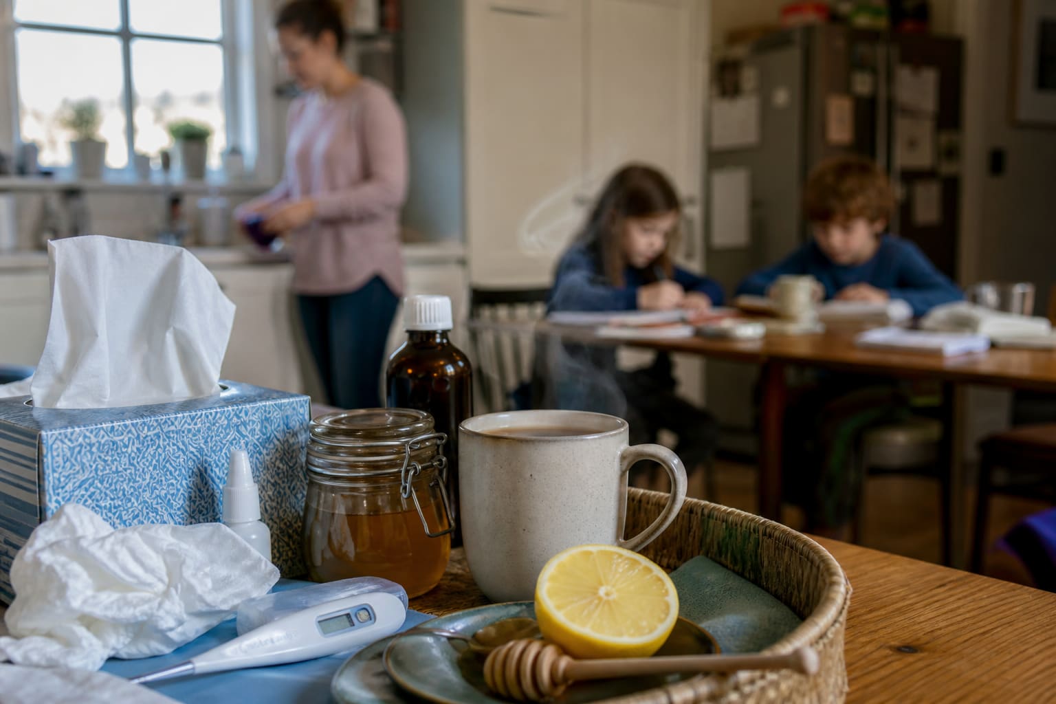 Cold and Flu Season Survival Tips for Busy Households