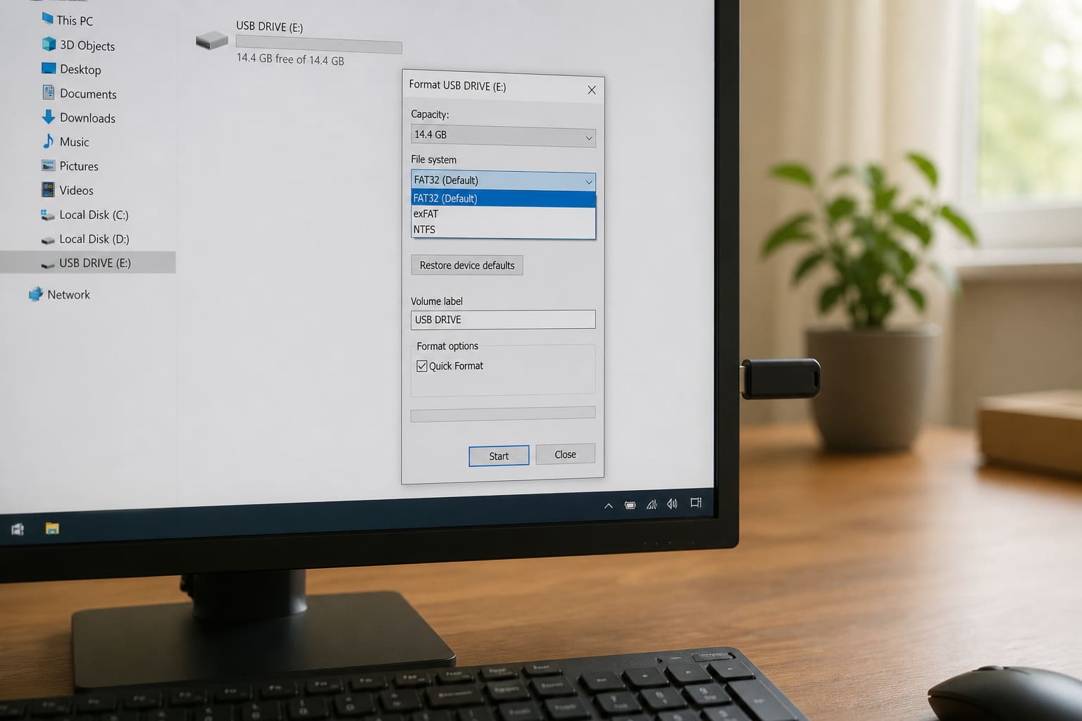 How to Format a USB Drive for Windows and Phones (FAT32, exFAT, NTFS)