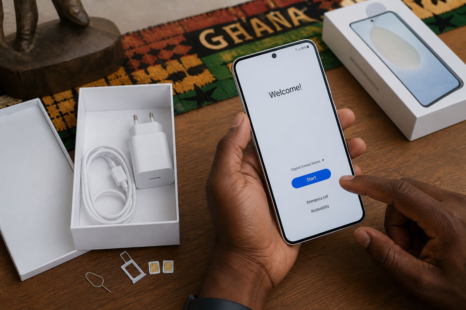 New Android Phone Setup Guide for Ghana (First 30 Minutes)