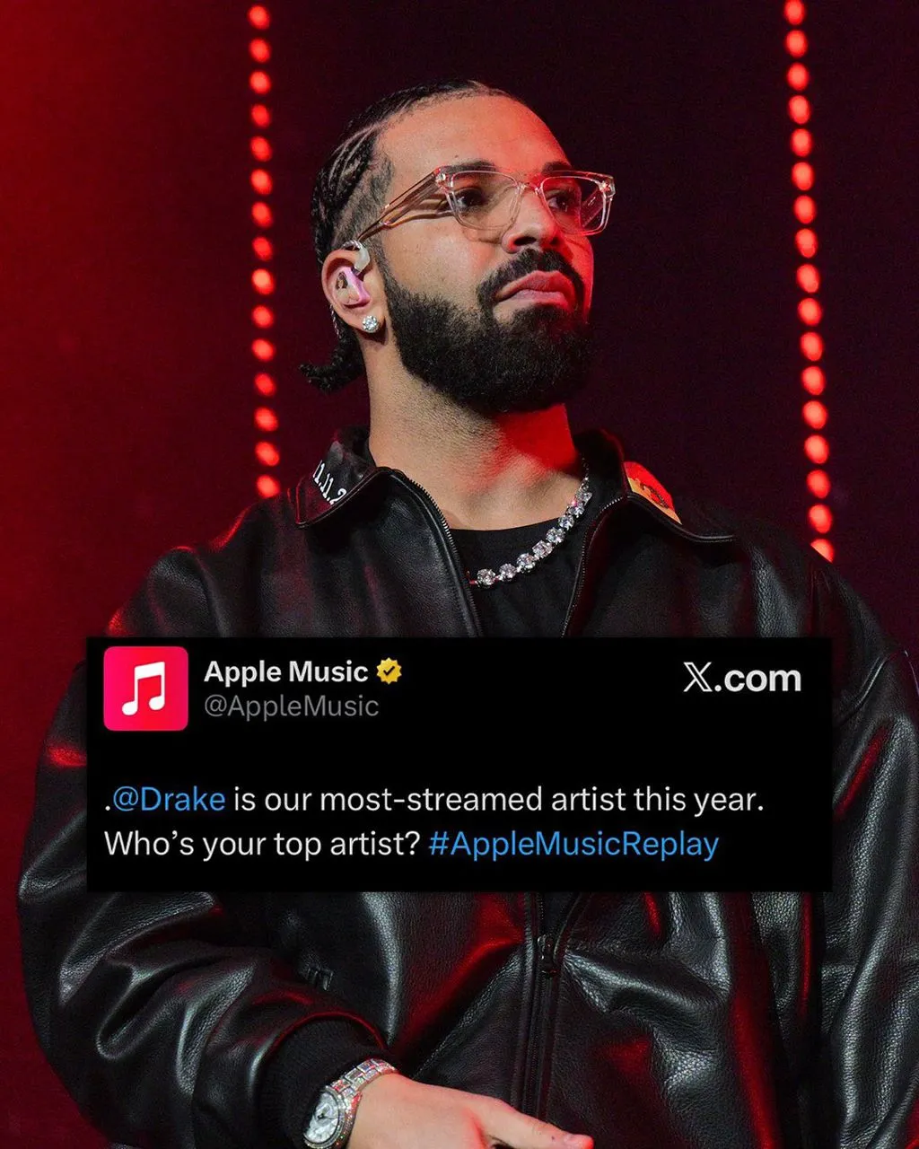 Drake Tops Apple Music Charts as the Most-Streamed Artist of 2025